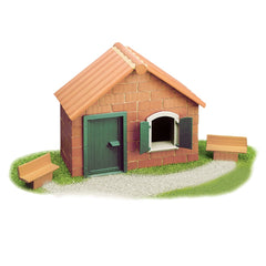 New Classic Toys - Model Making - Teifoc Summerhouse Starter Box - Real Clay - 6+ Yrs - Educational Play