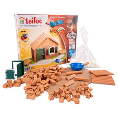 New Classic Toys - Model Making - Teifoc Summerhouse Starter Box - Real Clay - 6+ Yrs - Educational Play