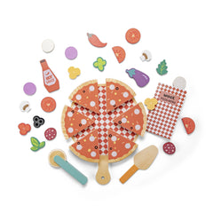 New Classic Toys - Rollenspiel - Pizza Spielset - Holz - 2+ Jahre