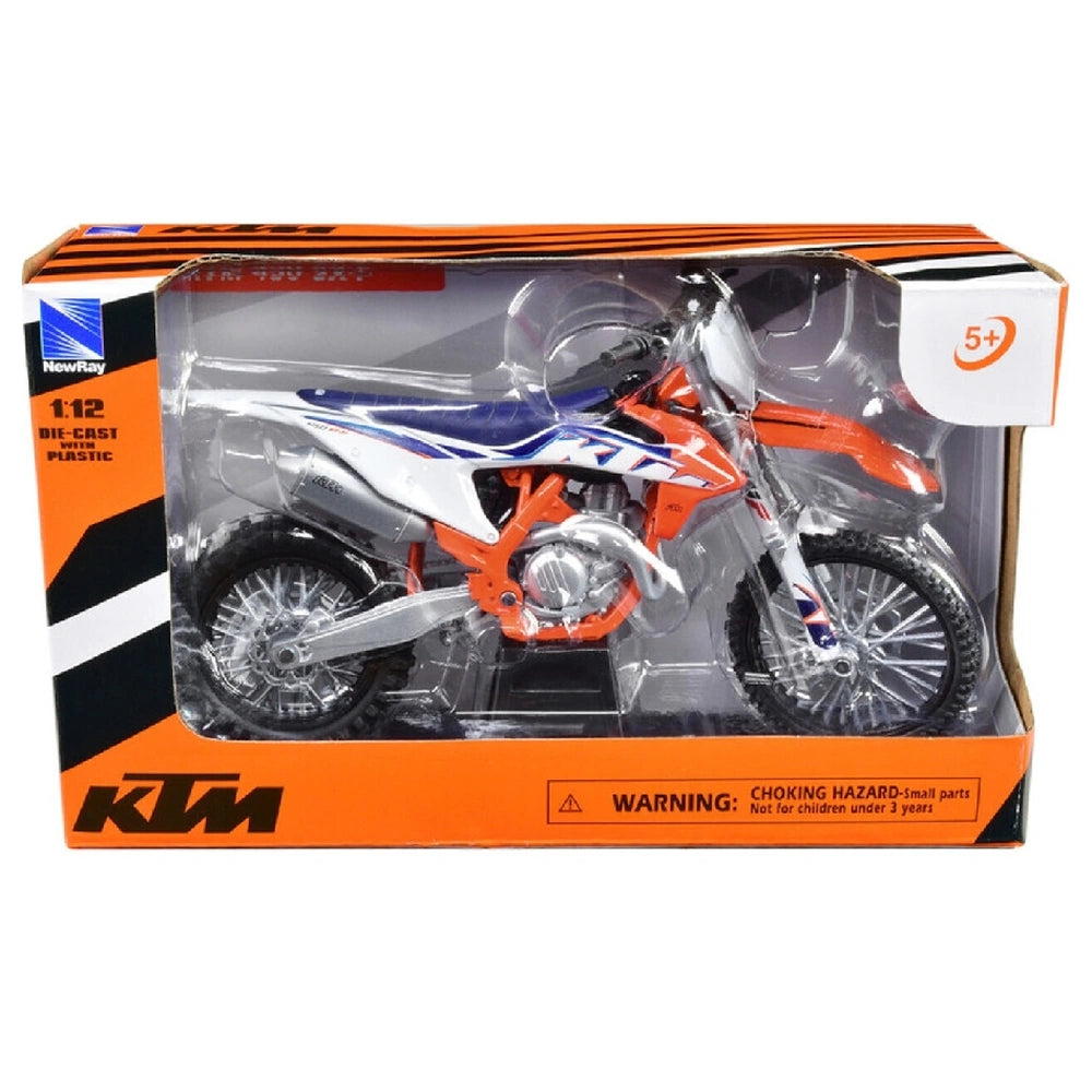 New-Ray - Play Vehicles - KTM 450 SX-F Motocross Model - 3 Years - Authentic Detail