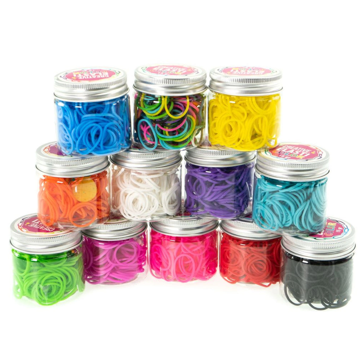Nice - Creative - Elasticolor Multicolor Bands Pack - Arts & Crafts