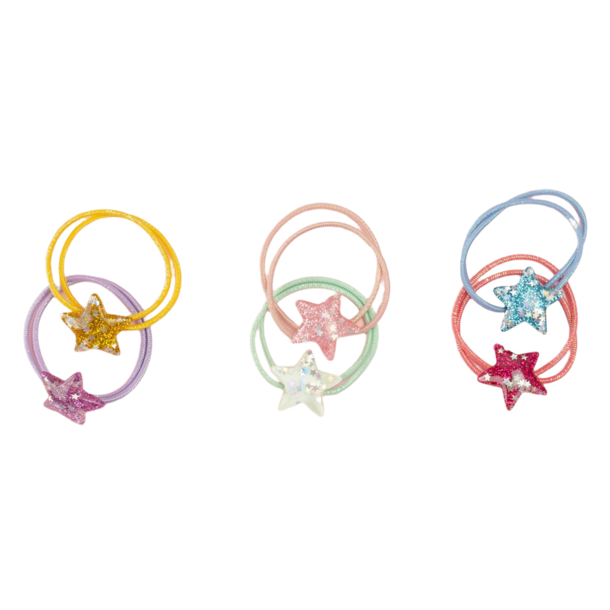 Nice - Star Pony 2 Stück Haargummis Set - Körperpflege