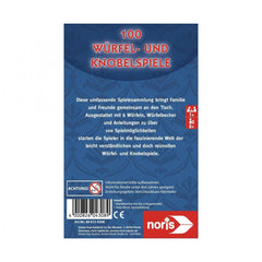 Noris - 100 Würfel- und Wurfspiele - Brettspiele - Internationale Ausgabe - Brettspiele