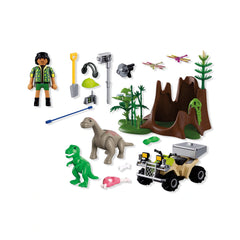 PLAYMOBIL - Dino Hideaway - Toy Playsets - Age +4 - Adventure - 72069 - 80772069