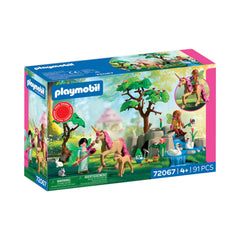 PLAYMOBIL - Fairies' Day Trip - Spielsets - 4+ - Einhorn Spielset 72067 - 80772067