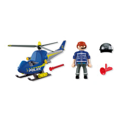 PLAYMOBIL - Polizeihubschrauber - City Action - +4 - 72080 - 80772080