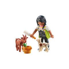 PLAYMOBIL - Frau mit Ziegen - Spielsets