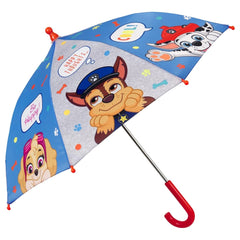 Perletti - Regenschirme - Paw Patrol Regenschirm - Winddicht - 3–6 Jahre