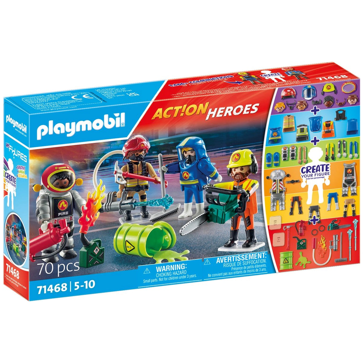Playmobil Action Heroes Fire Rescue - 71468