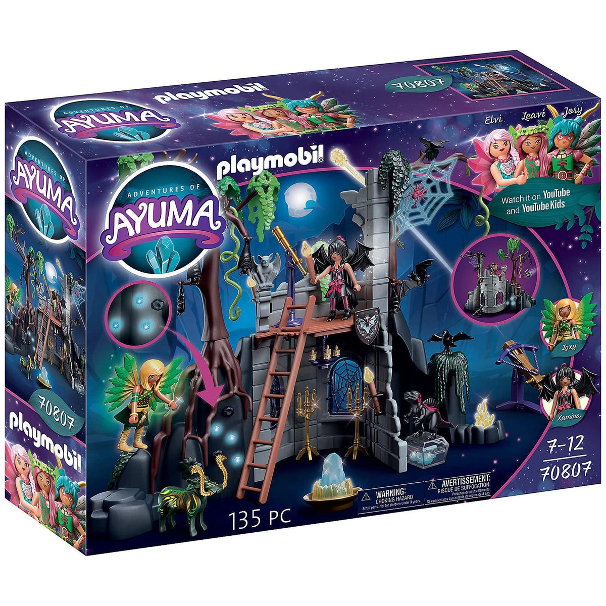 Playmobil Abenteuer von Ayuma Fledermausfeenruinen - 70807