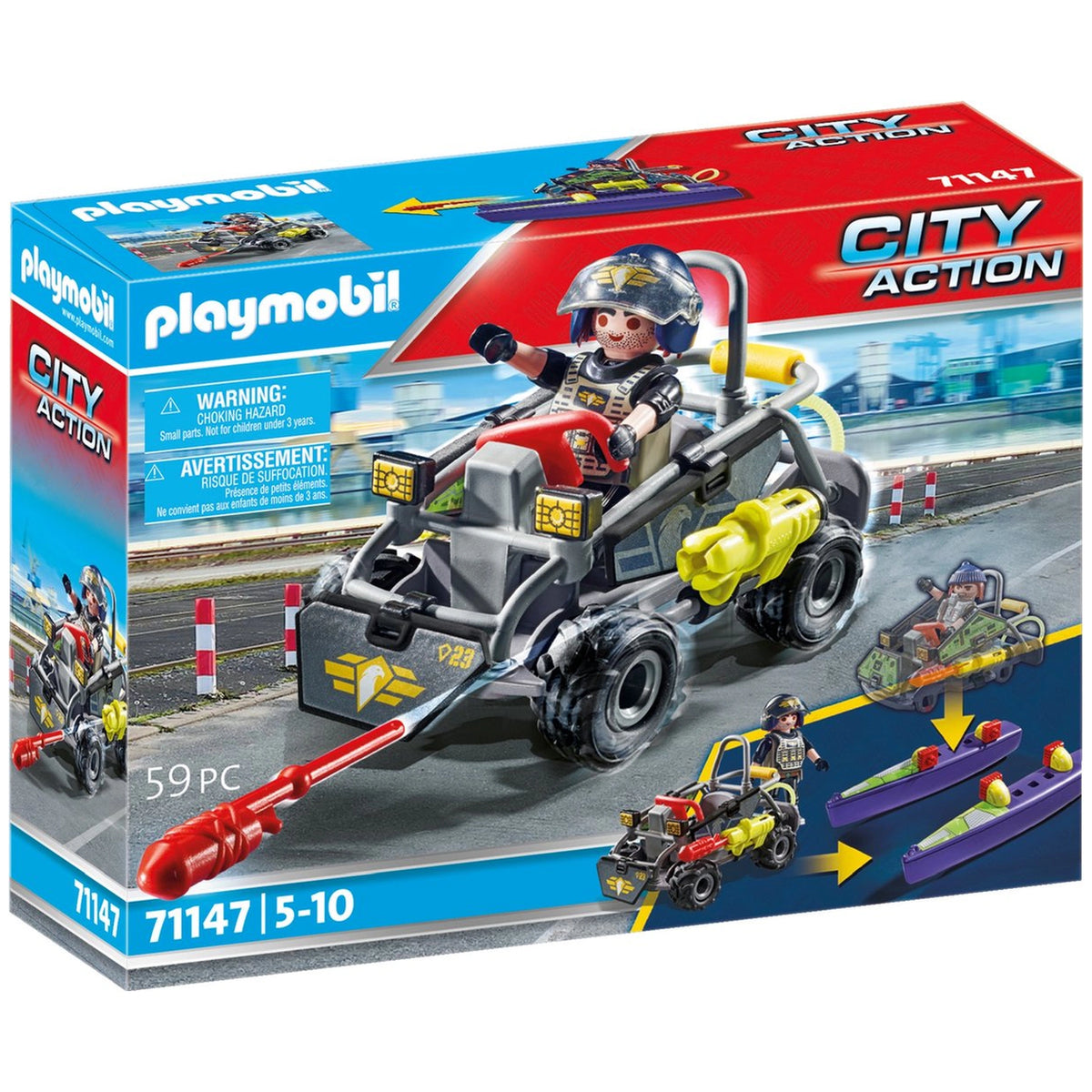 Playmobil City Action Se Multi-Terrain Vehicle - 71147