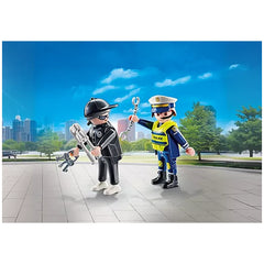 Playmobil - DuoPack-Polizist und Einbrecher - Spielsets
