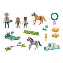 Playmobil Horses Of Waterfall Pony Tournament - 71495