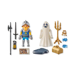 Playmobil - Novelmore-Starter-Pack-Ghost-and-Knight-Toy-Playsets