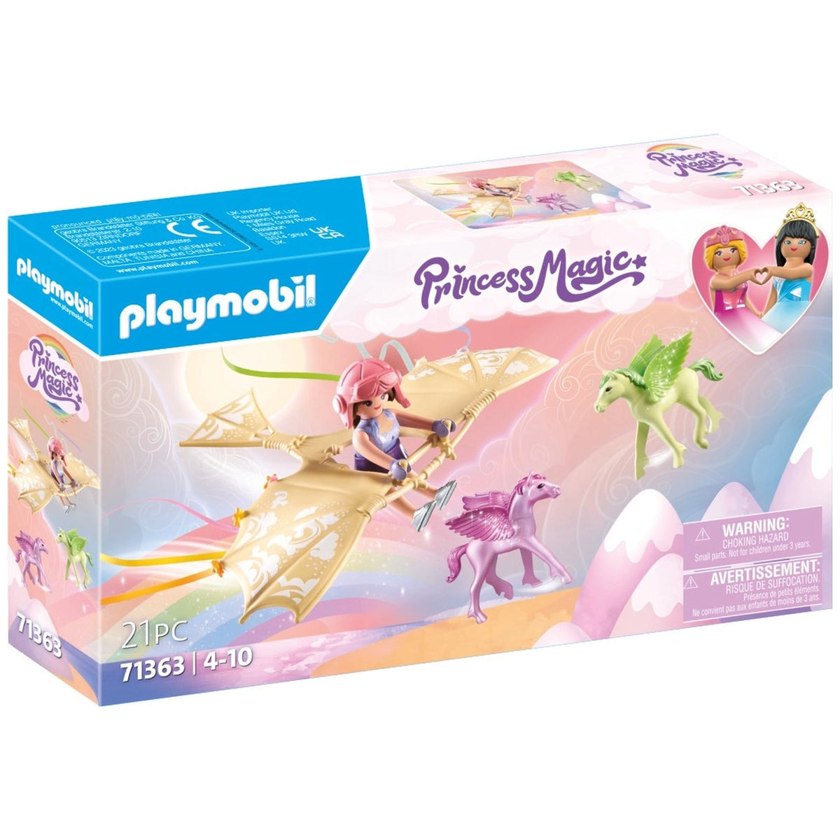 Playmobil Princess Magic Outing With Pegasus Foals - 71363