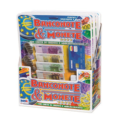RS Toys - Banknotes and Coins Mini Calculator Credit Card Set - Pretend Professions Role Playing