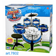 RS Toys - Junior Rock Band Ritmo Rock Drums - Musical Instruments