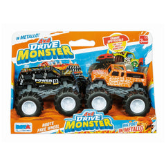 RS Toys - Monster Truck 4x4 Drive Monster in Metal - Play Vehicles