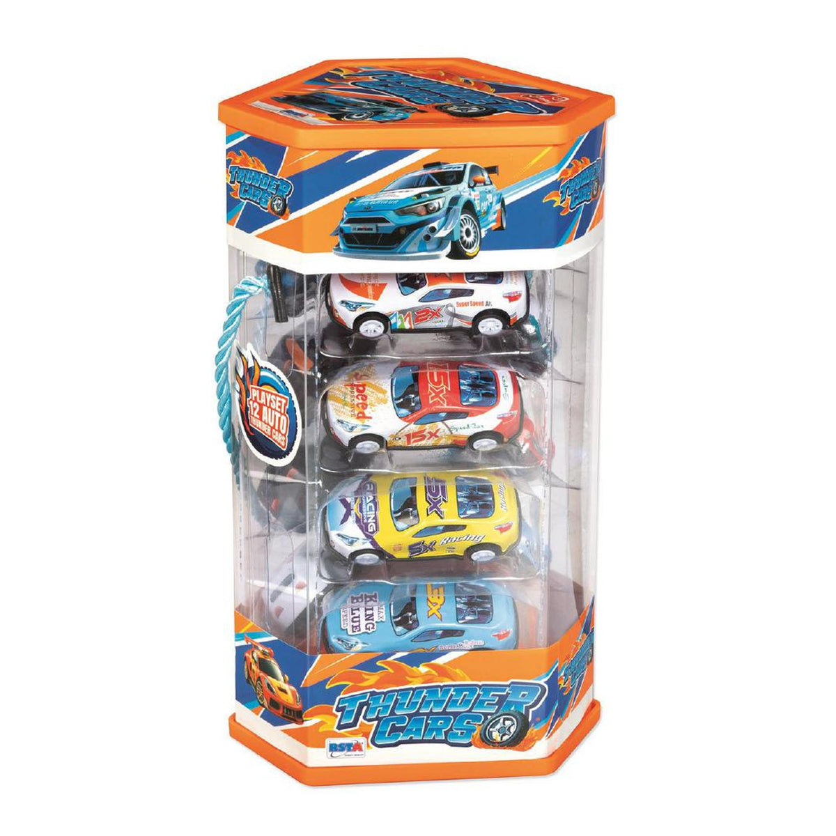 RS Toys - Thunder Cars Play Vehicles Set - Play Vehicles