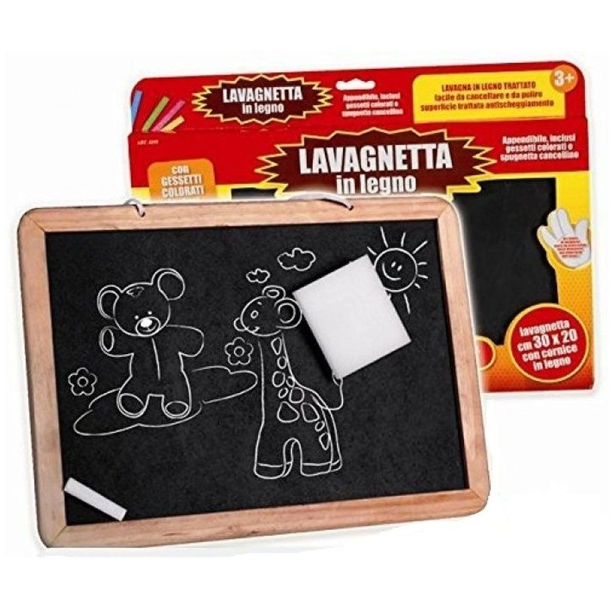 RS Toys - Wooden-Board 34x24cm - Educational Toys