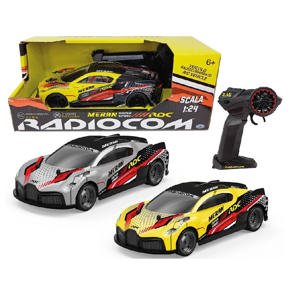 Radiocom - Play Vehicles - Meran Super Sport GT RC Car - 6+ Years - High-Speed Racing