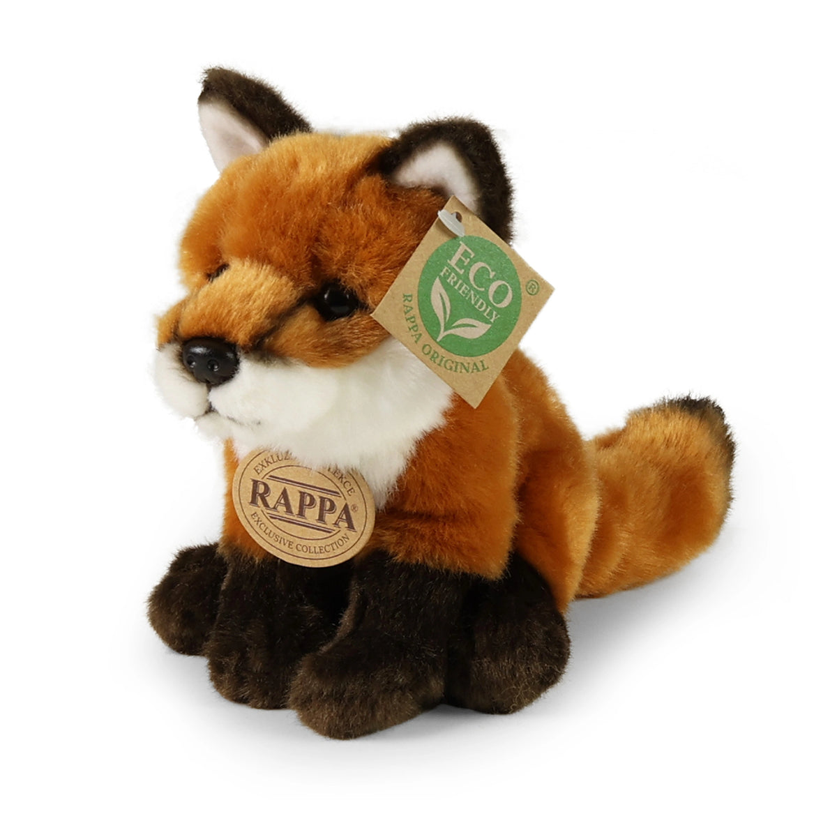 Rappa - Plüschfuchs 18 cm UMWELTFREUNDLICH - Stofftiere