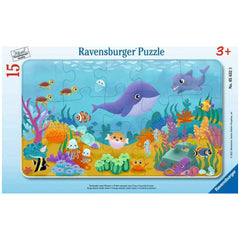 Ravensburger - Tiere Unter Wasser - 15 Teile - Puzzles