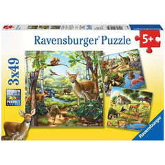 Ravensburger - Animals - 3x49 Pieces - Puzzles