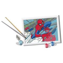 Ravensburger - Basteln & Malen - CreArt Spider-Man Malset - 7 Jahre - Kreativitätsentwicklung