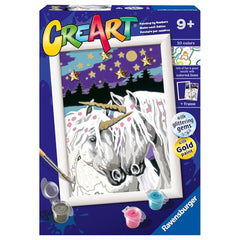 Ravensburger - Arts Crafts - CreArt Unicorns in Love - 9 Years - Educational Play