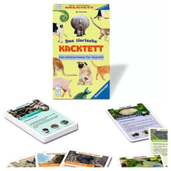 Ravensburger - Board Games - Das tierische Kacktett - Educational Play - 6+