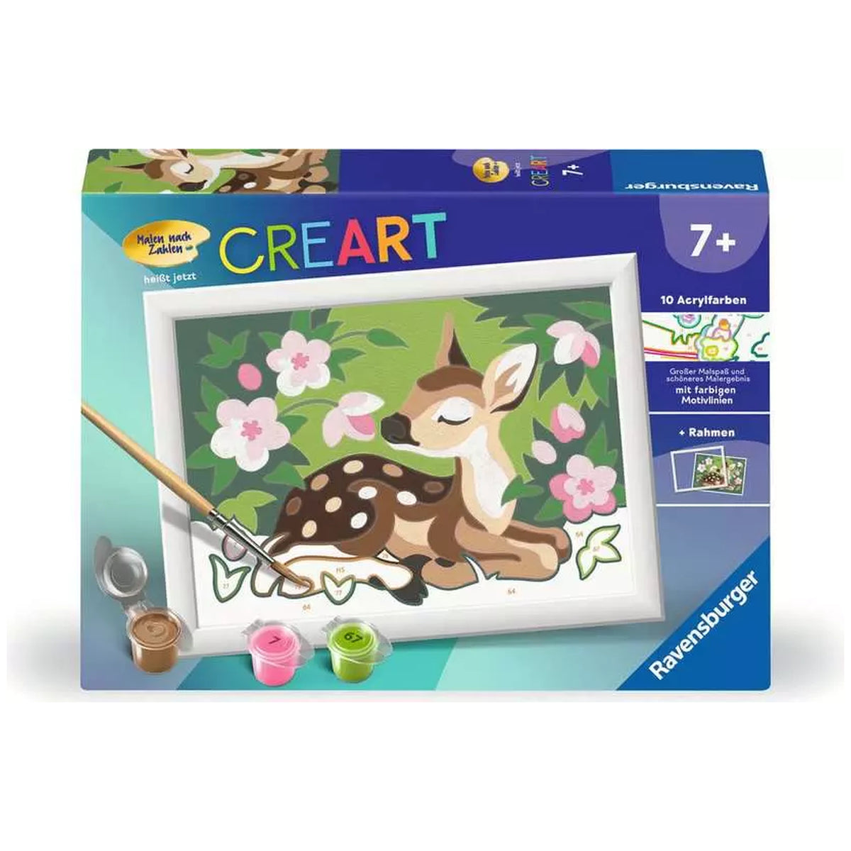 Ravensburger - Creart Bambi - Malen nach Zahlen - Kunst & Handwerk