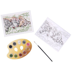 Ravensburger - Creart Sleeping Cats And Dogs - Painting By Numbers - Arts & Crafts