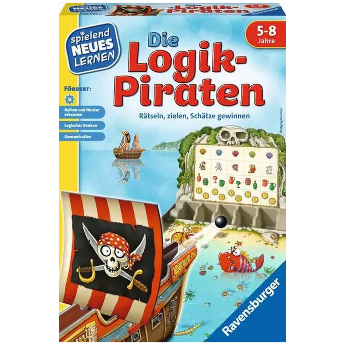 Ravensburger - Die Logik-Piraten - Board Game - German Edition
