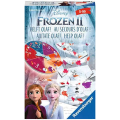 Ravensburger - Disney Die Eiskönigin II - Helft Olaf - Brettspiel - Mehrsprachige Anleitung
