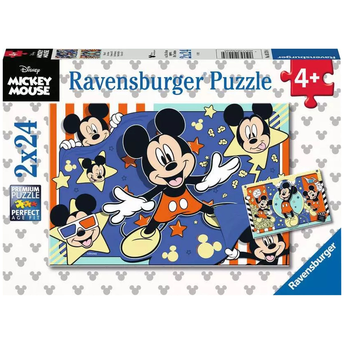 Ravensburger - Disney Mickey Mouse - 2x24 Pieces - Puzzles