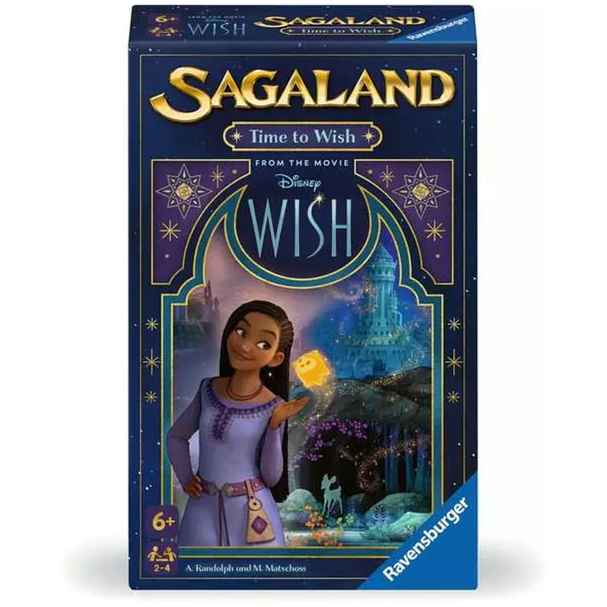 Ravensburger - Disney Wish Sagaland - Board Game - Multi-Language Instructions