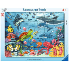 Ravensburger - Unten im Meer - 30 Teile - Puzzles