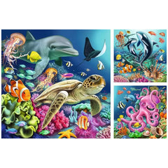 Ravensburger - Enchanting Underwater World - 3x49 Pieces - Puzzles