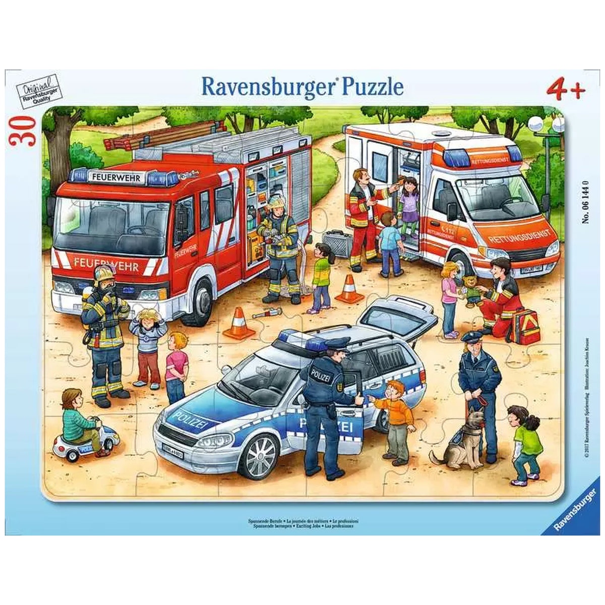 Ravensburger - Spannende Berufe - 30 Teile - Puzzles