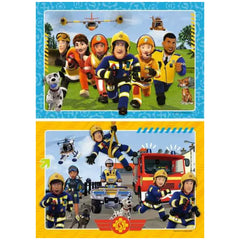 Ravensburger - Feuerwehrmann Sam - Rettung naht - 2x12 Teile - Puzzles
