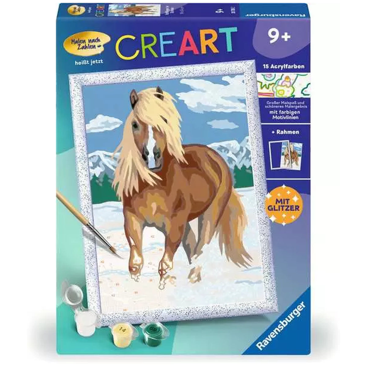 Ravensburger - Haflinger im Schnee - Basteln und Kunsthandwerk