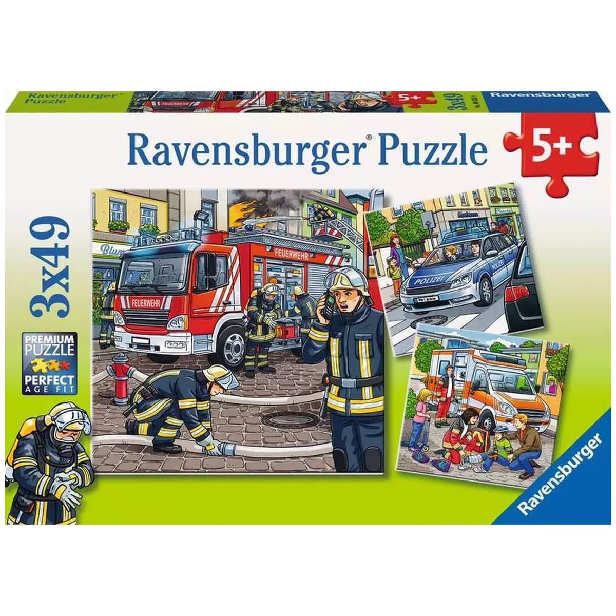 Ravensburger - Helper In Need - 3x49 Pieces - Puzzles