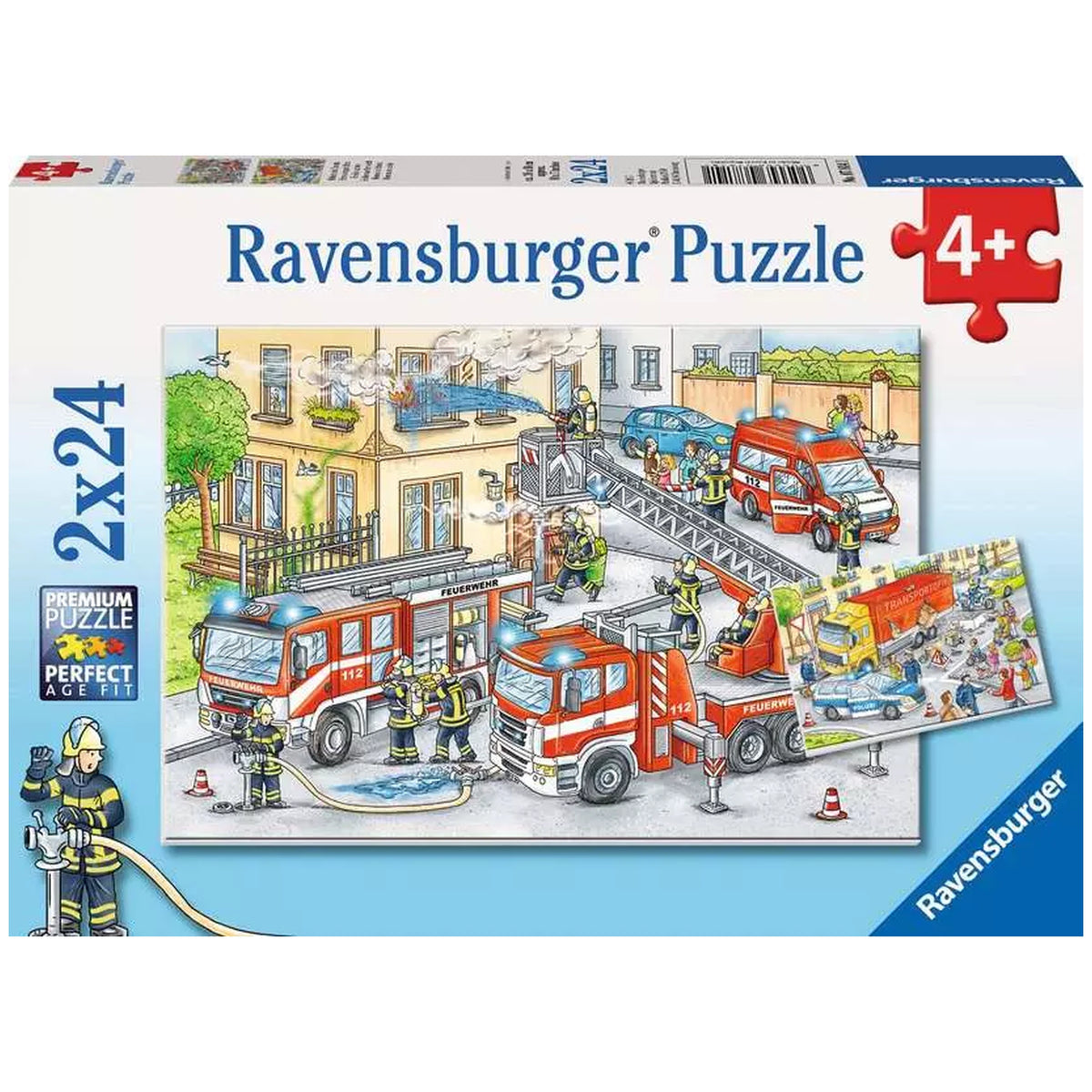 Ravensburger - Helden in Aktion - 2x24 Teile - Puzzles
