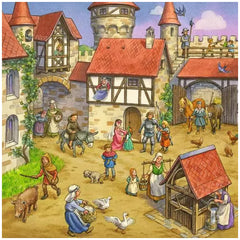 Ravensburger - Ritterturnier im Mittelalter - 3x49 Teile - Puzzles
