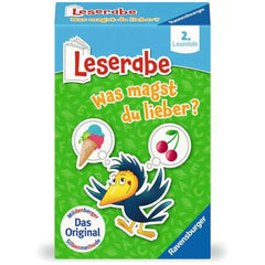 Ravensburger - Leserabe - Was magst du lieber? Kartenspiel