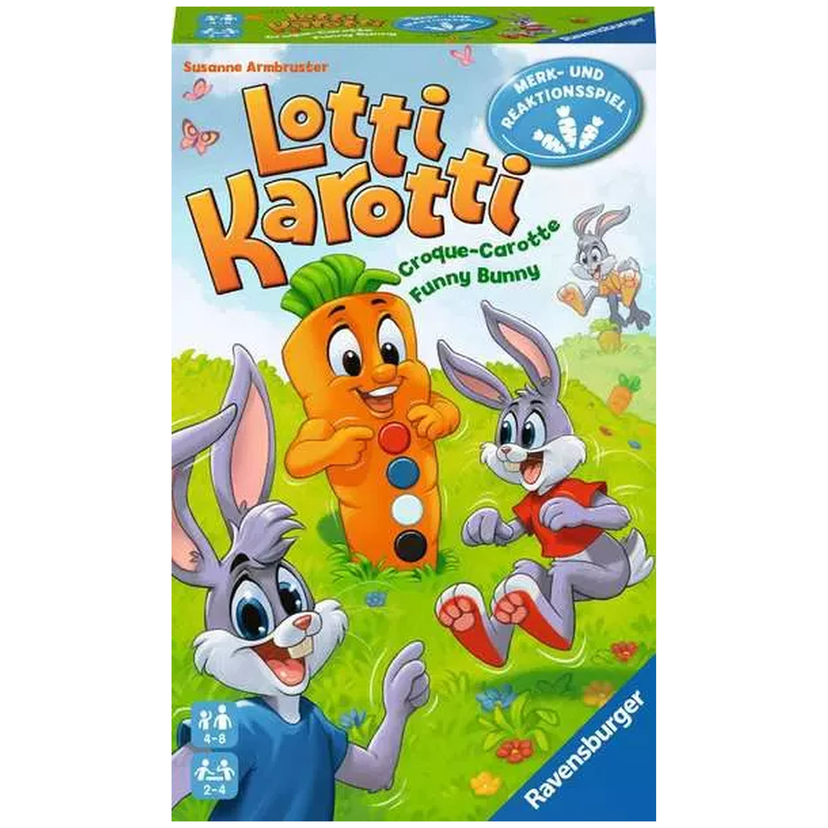 Ravensburger - Lotti Karotti - Board Game - Multi-Language Instructions