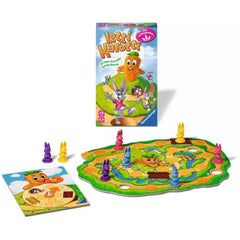 Ravensburger - Lotti Karotti, Das Hasenrennen - Brettspiel - Mehrsprachige Anleitung