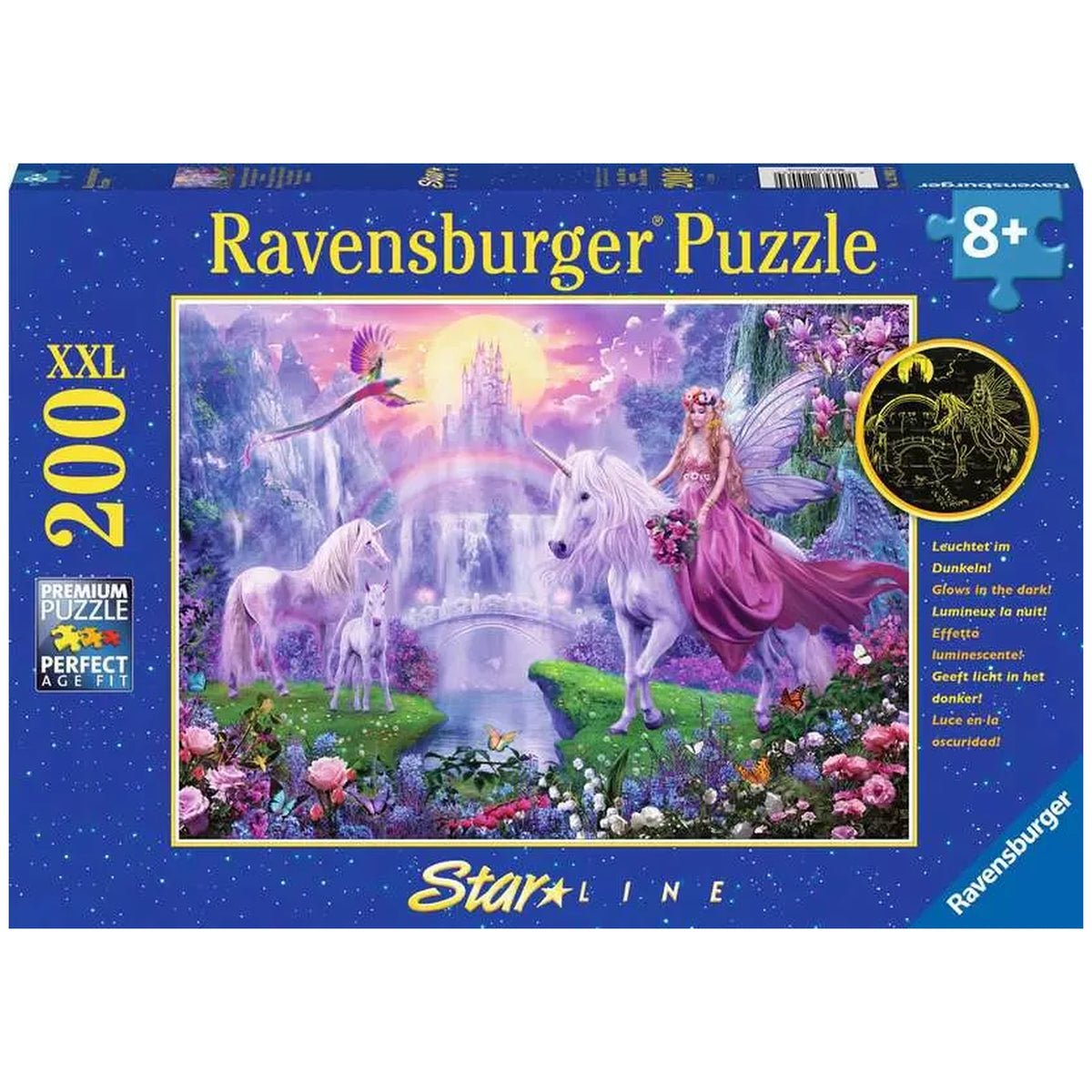 Ravensburger - Magical Unicorn Night - 200 Pieces - Puzzles