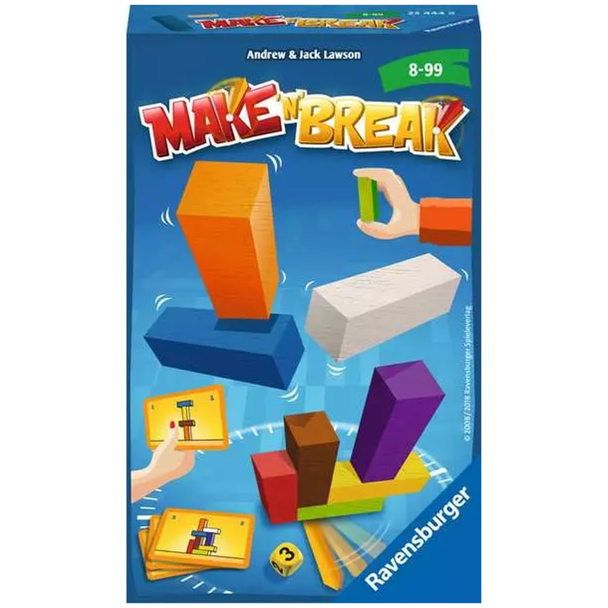 Ravensburger - Make N Break - Brettspiel - Mehrsprachige Anleitung